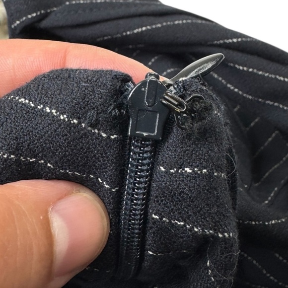 Anthropologie LANDEN Pinstripe Pants Size 6 - Picture 7 of 13